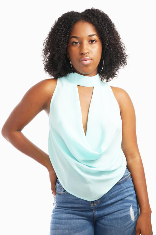 GLORIA HALTER TOP: $64.99