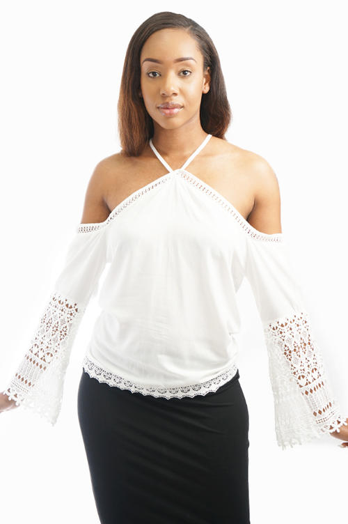 MIRAGE HALTER TOP: $64.99